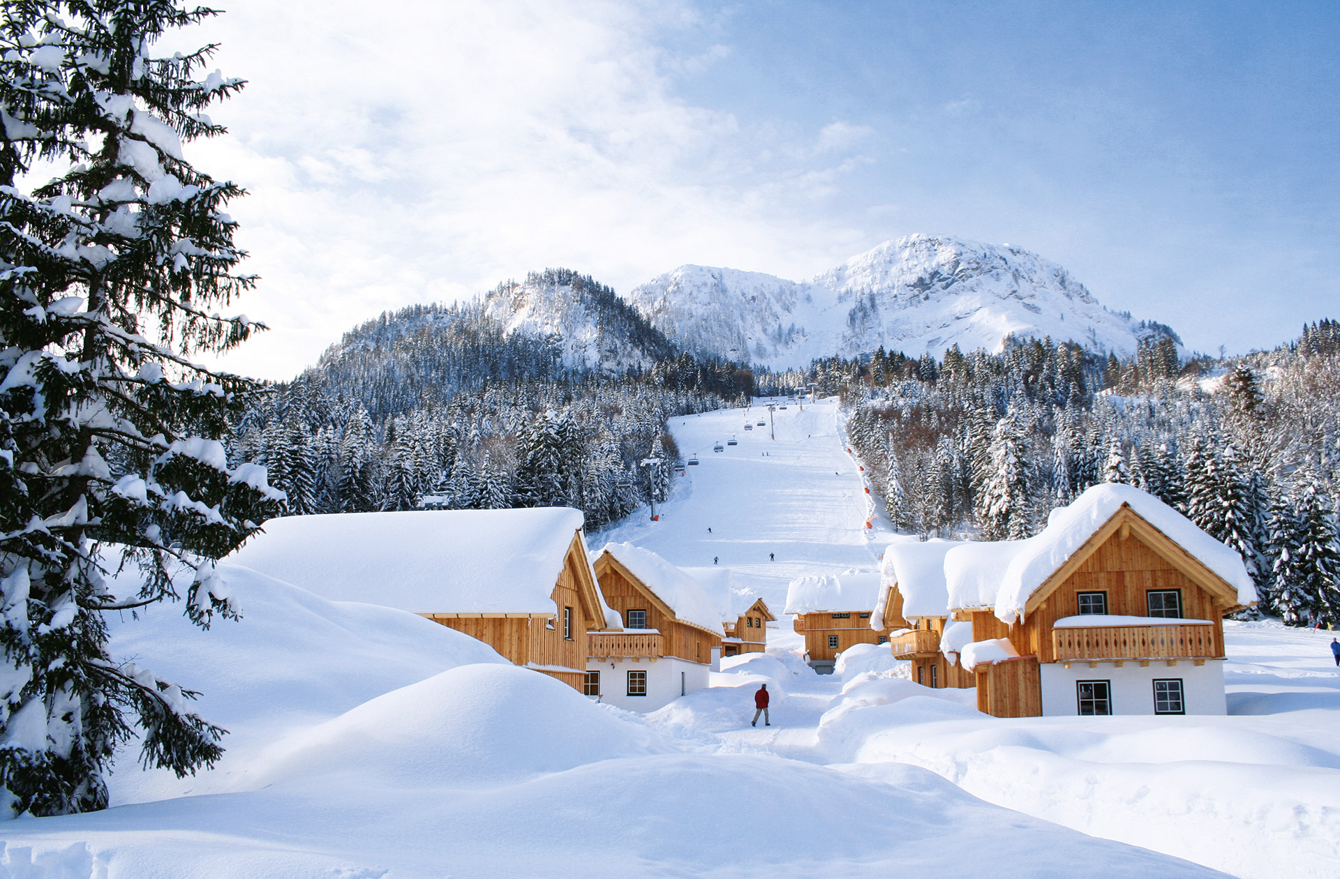 AlpenParks Hagan Lodge Altaussee Bikeurlaub Chaletdorf Ausseerland Steiermark