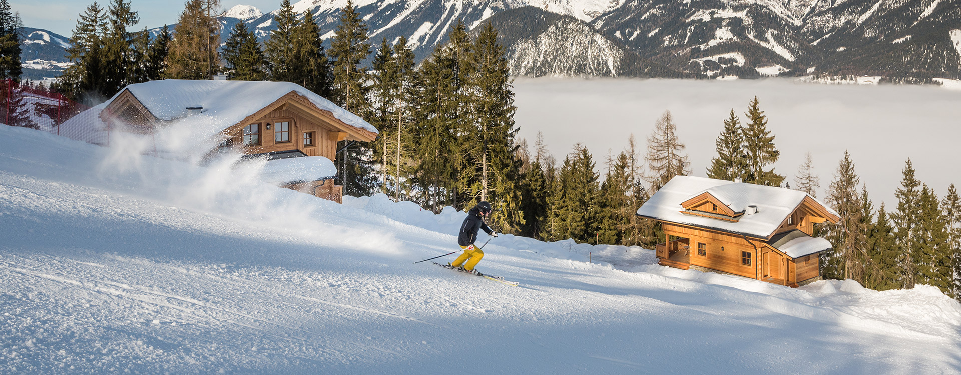 Prenner Alm Hüttenurlaub Chalet Piste Hauser Kaibling Schladming