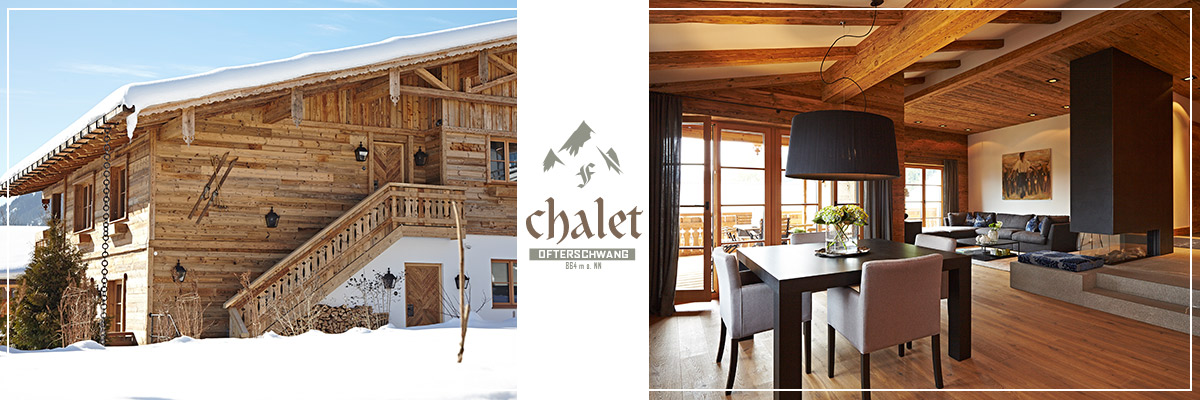 Chalet F - Luxus-Chalet Skiurlaub Ofterschwang Bayern