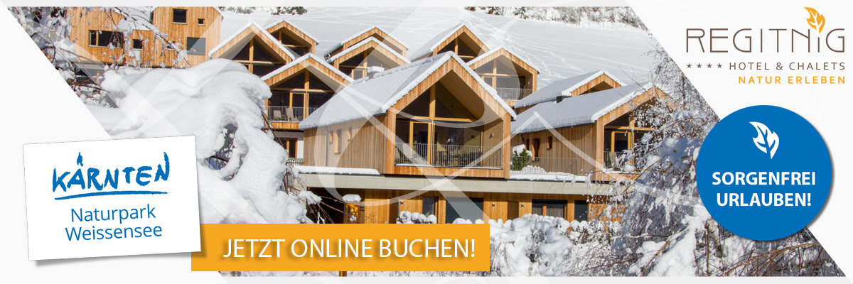 REGITNIG Chalets - Skiurlaub Chalet Piste Weissensee Kärnten